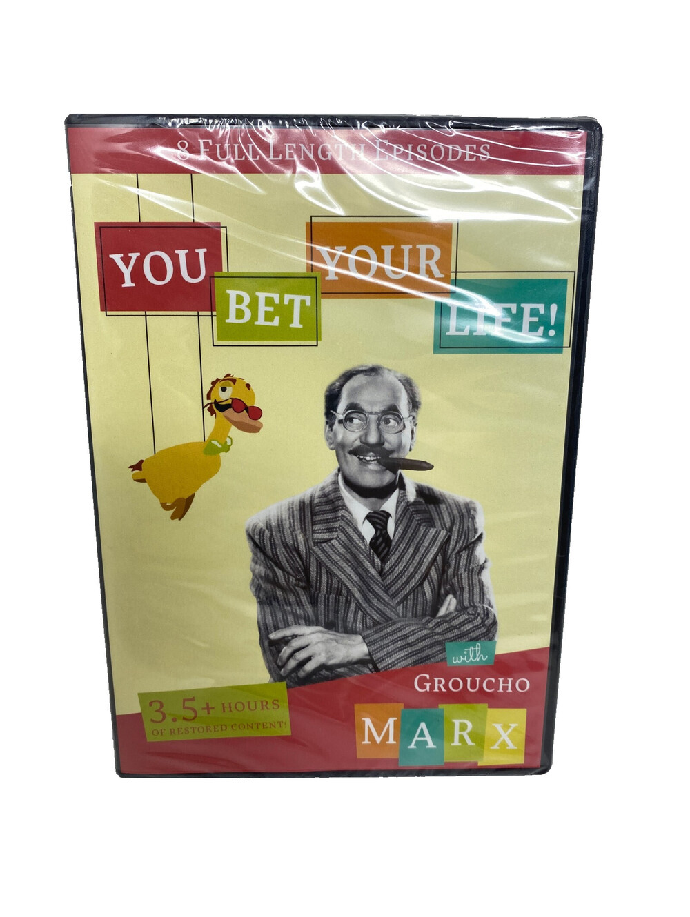 You Bet Your Life DVD Groucho Marx Film Detective Restored Classics 8 Episodes